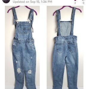 Denim Overalls